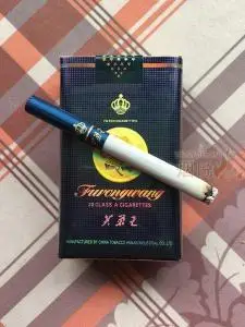 芙蓉王软蓝出口版