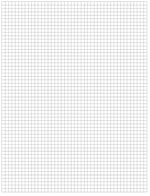 2018手账方格坐标纸模板a4超细边框