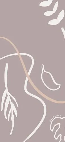 聊天背景/小清新ins/花朵插画/锁屏壁纸/可爱套图/简约平铺/文字壁纸