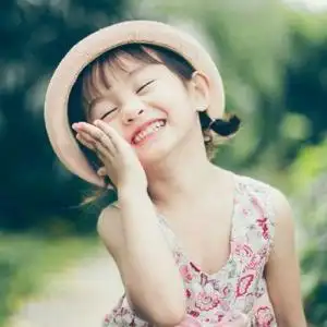 被宠爱的小公主 可爱萌娃女生微信头像