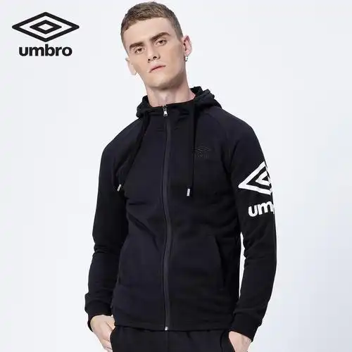茵宝umbro春秋热销连帽运动夹克外套休闲茄克运动开衫男运动服潮