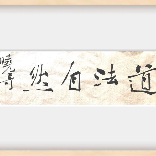 道法自然魏楷薄如蝉翼宣纸2019年中国楷书年展入展书法家