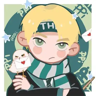 最新哈利波特q版手绘动漫头像