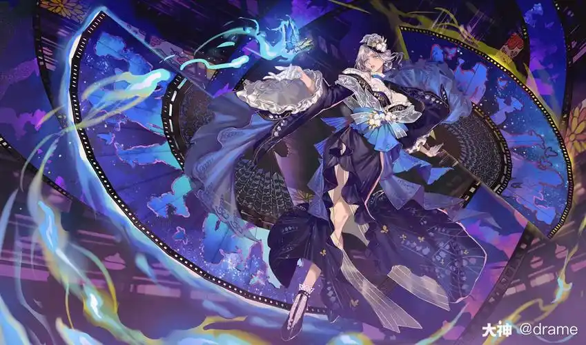 阴阳师##决战!平安京同人##不知火# 之前画的不知火 好像没放出来过