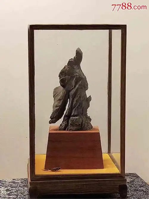 灵璧石人物原石_灵璧石_第1张_7788奇石收藏