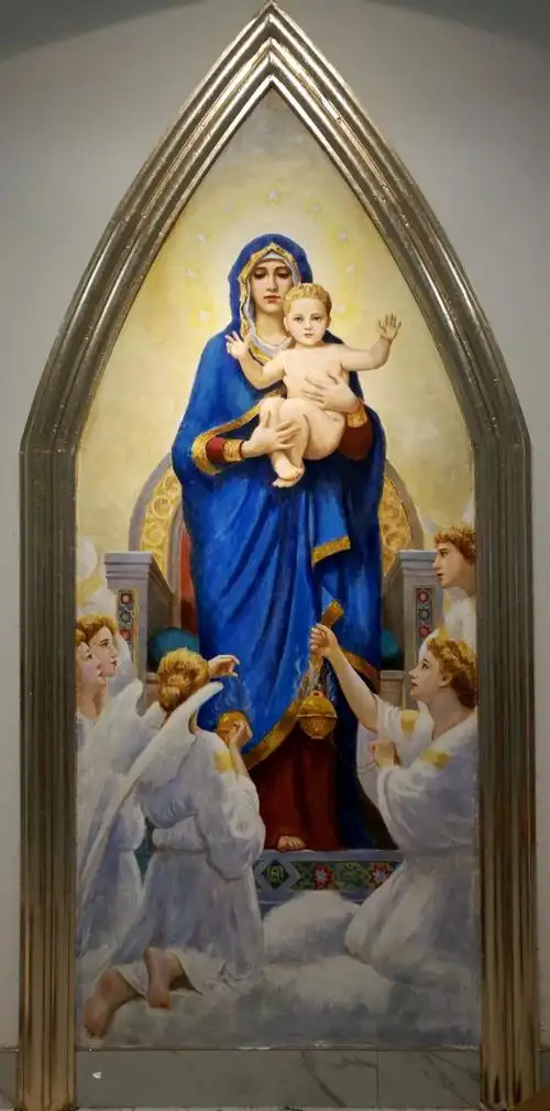 《圣母像》1200x2600