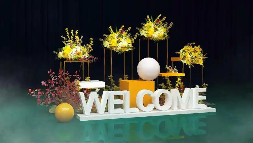 创意房地产堆头签到美陈-dp点-打卡点-爱马仕橙|三维|其他三维|轩设计