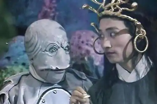 在《西游记》的第62回中,九头虫精与万圣龙王来到了祭赛国,九头虫精