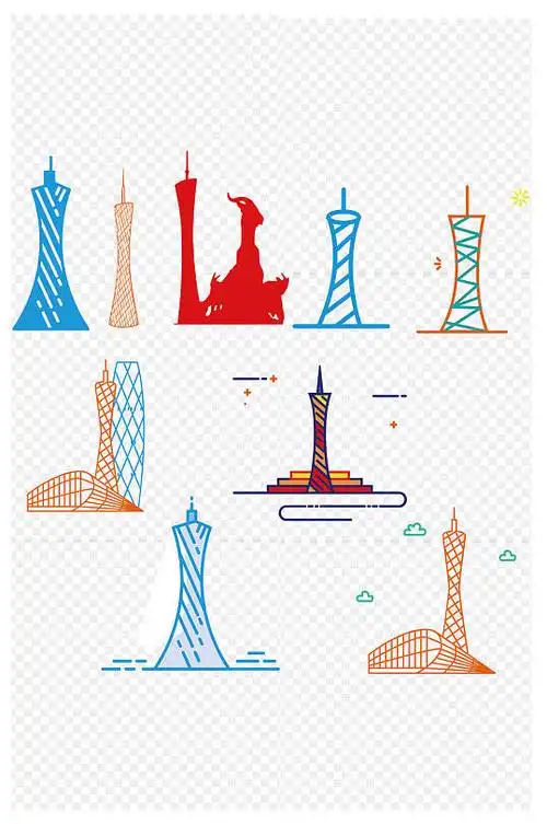 吉林省广州电视塔图片-吉林省广州电视塔素材下载-众图网