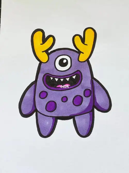 一起画小怪兽