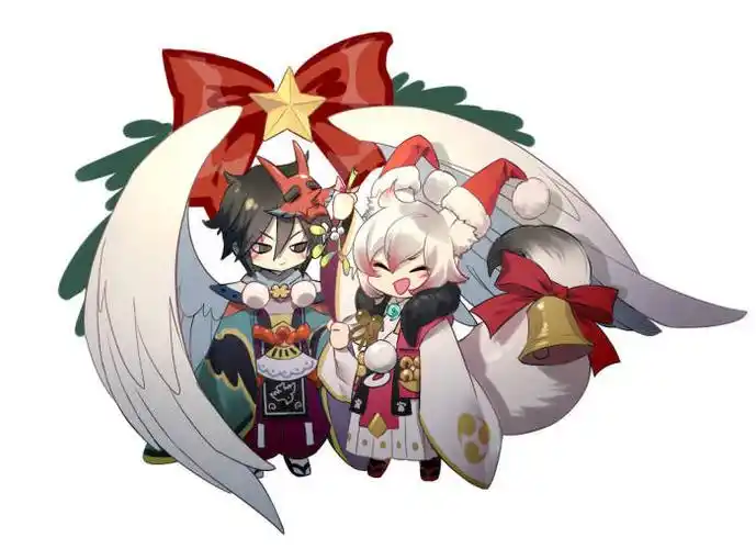 阴阳师,妖狐脸狐崽,大天狗#狗崽注意#你头上有小星星哦