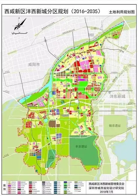 西咸新区沣东新城地图沣东地图全图2022已更新今日图集