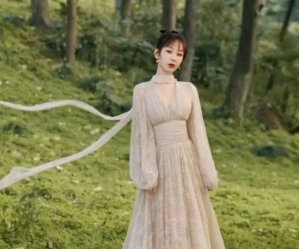 杨紫晚会礼服造型遭嘲,网友p图换其他艺人穿,真不是衣服问题?