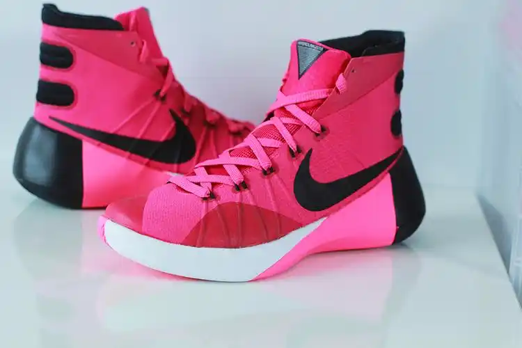nikehyperdunkhd2015乳腺癌骚粉高帮气垫男子篮球球鞋篮球鞋
