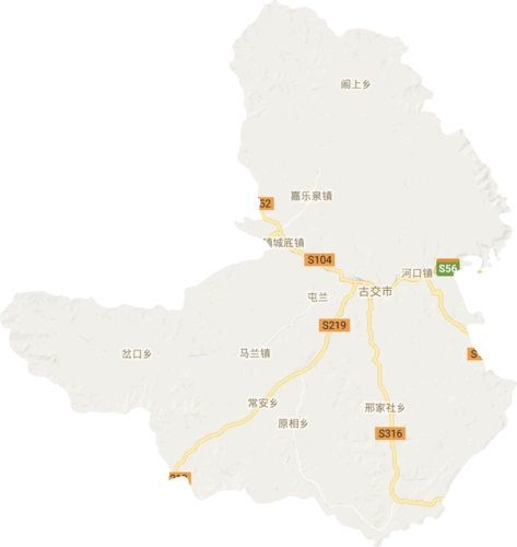 古交市高清电子地图,古交市高清谷歌电子地图