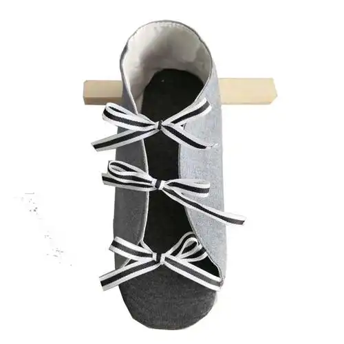 丁字木板鞋丁字鞋 康复防旋鞋 脚踝固定矫正鞋_德昌