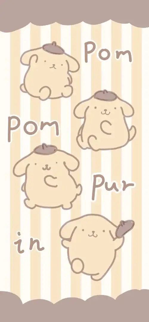 三丽鸥可爱壁纸 玉桂狗/布丁狗