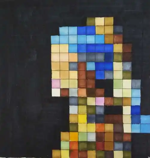 青岛六中高一6班马赛克装饰画作业 指导教师 许昌华 - 美篇