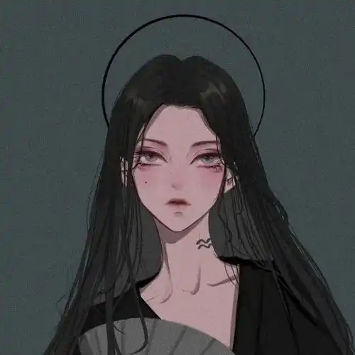 高冷御姐女生动漫头像