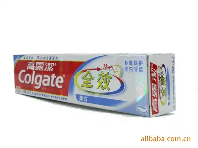 超市正品165g高露洁牙膏360度全效彩条