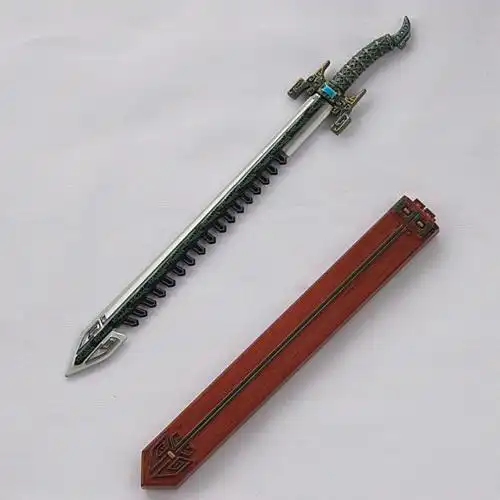 秦时明月鲨齿剑简笔画