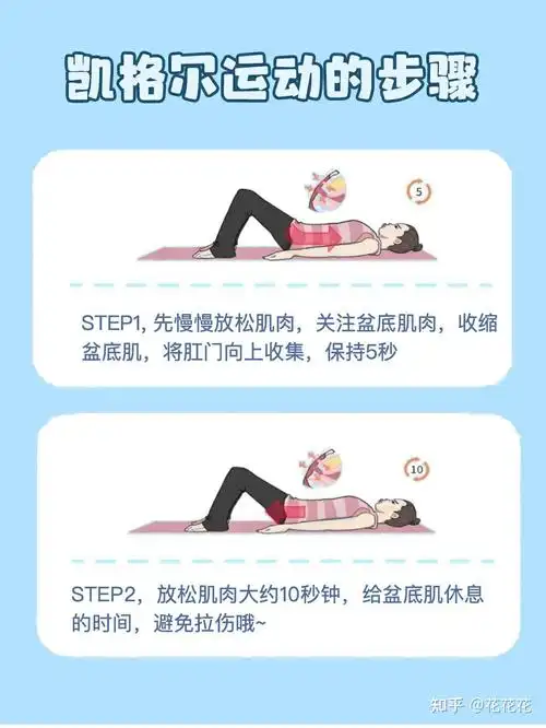 如何恢复盆底肌凯格尔运动告诉你