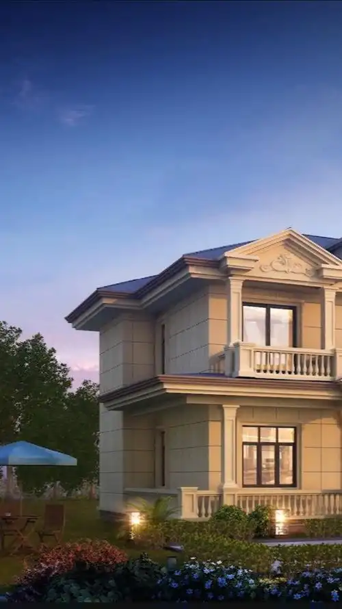 农村#网红欧式两层别墅,建一栋闻名十里八乡!占地150平,经济又实惠!