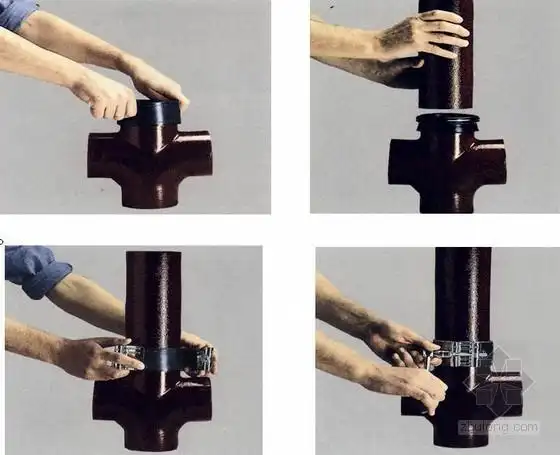 排水铸铁管道w型柔性连接