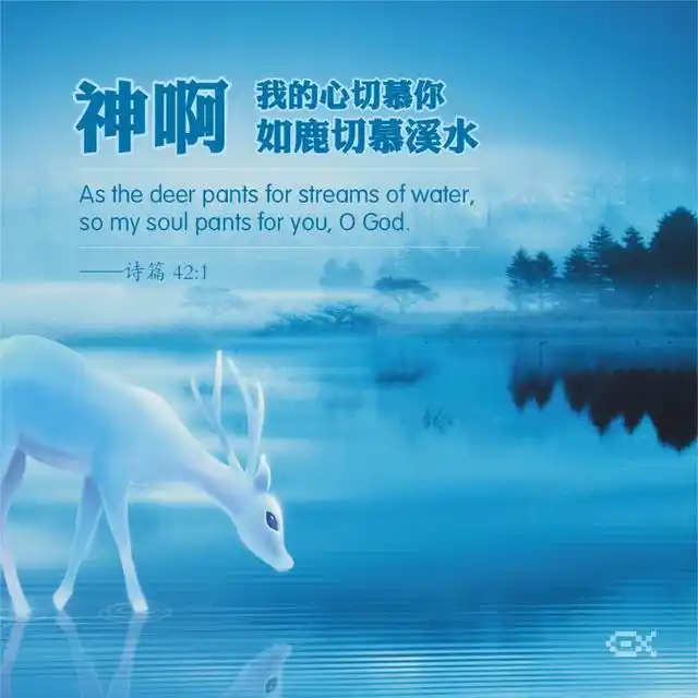 圣经金句 ‖ 如鹿切慕溪水