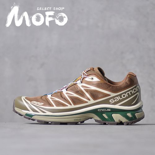萨洛蒙 salomon slab xt-6 advanced 橡胶 咖啡 户外运动鞋471361