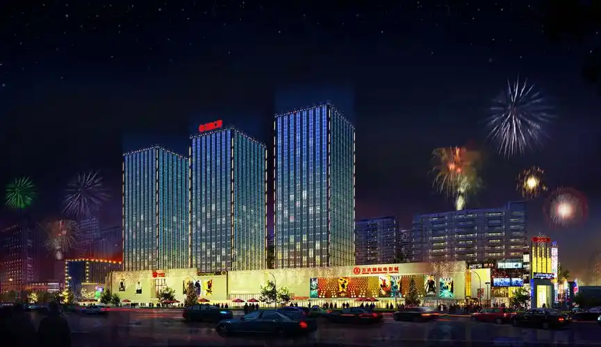 主题:绍兴柯桥万达广场室外步行街,招商进行中