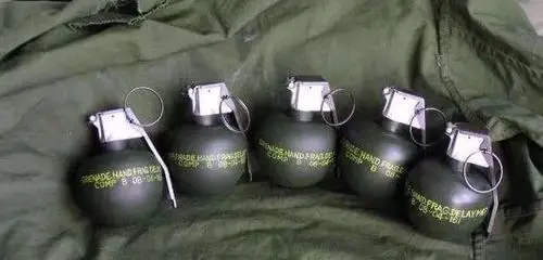 世界上威力最大的手榴弹,瑞士生产,五米外击穿钢板_手雷