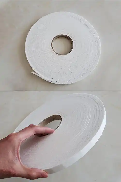 耐高温陶瓷纤维防火密封胶条a级不燃排烟风管自粘胶条法兰垫料5mm宽