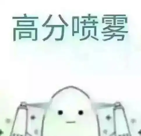 高分喷雾考试专用喷雾表情包考试喷雾装逼表情