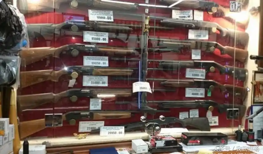 在海参崴逛枪店