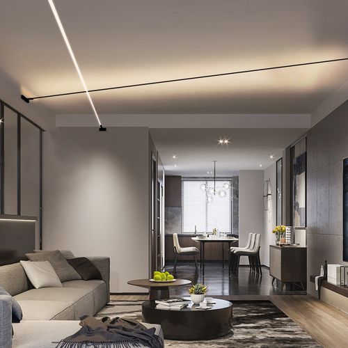 天际线led钢带灯明装天天花线性智能漫反射灯led灯带