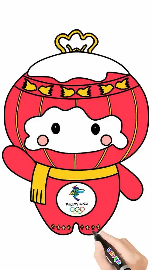 怎样画雪容融简笔画ai美术画画教程视频