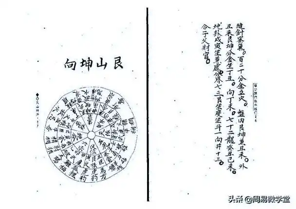 风水古籍杨公开门放水经阴宅自然流水阳宅开门放水断吉凶