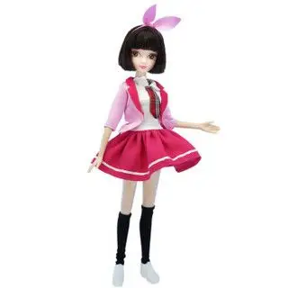 商品kurhn可儿娃娃时尚生活风系列1145东方可儿学生装