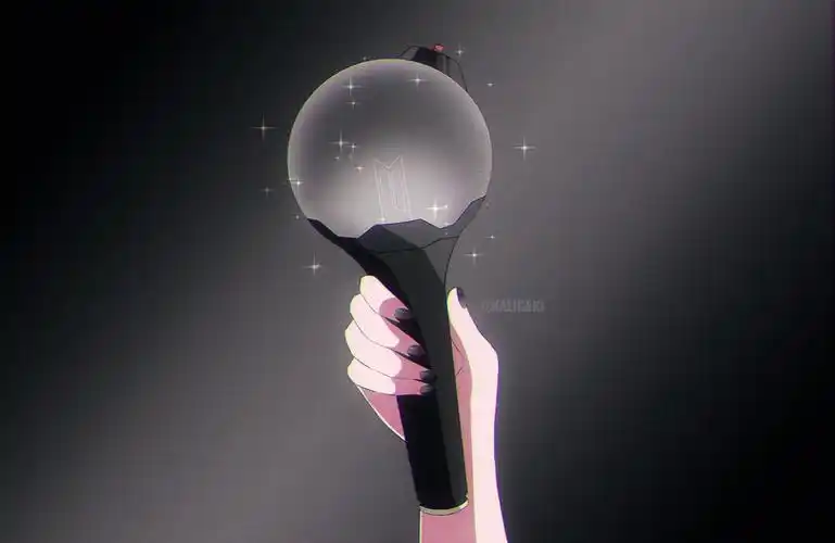 卡通动漫版的韩团应援棒路人除了exo的其他都不认识