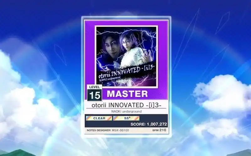 chunithm 中二节奏 电击前列腺 otorii innovated -[i]3- sss 手元