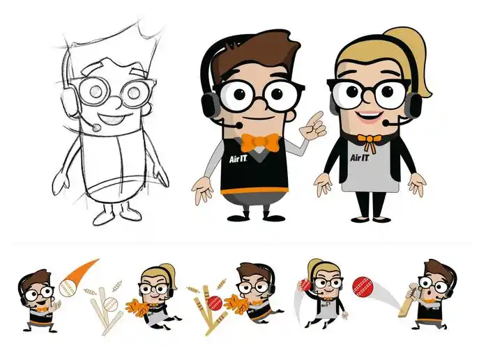 品牌吉祥物设计_ip形象设计欣赏