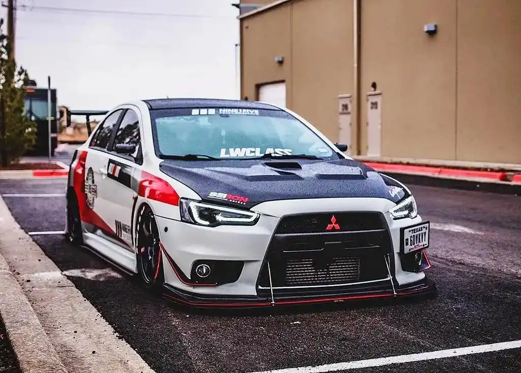 这涂装爱了!96 #三菱evo #低趴姿态 #小a同学98  - 抖音