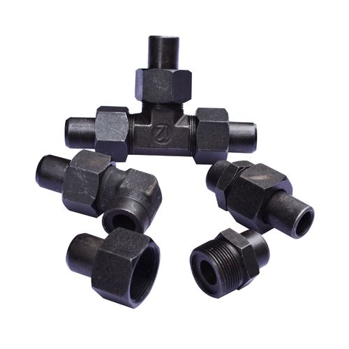 焊接式直通管接头970液压接头高压碳钢a型焊接活接头钢管油管接头