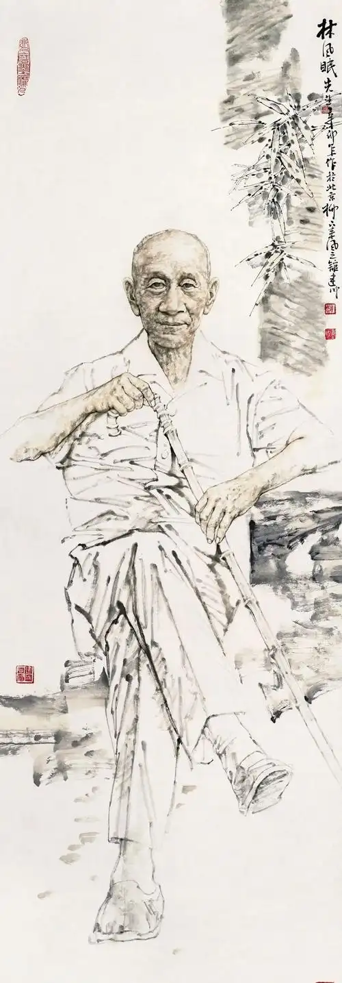 水墨人物大家赵建成:以时代笔墨书写历史__凤凰网