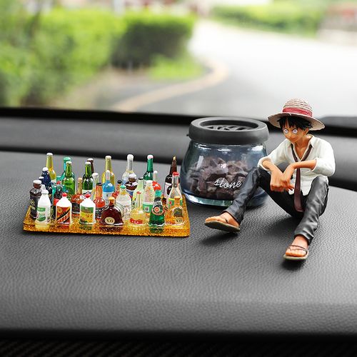 创意小酒瓶汽车摆件车内网红饰品汽车内饰用品车载中控台装饰大全