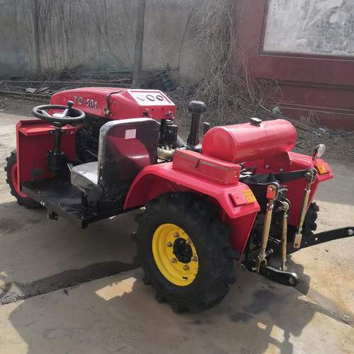 宏鑫泰山804大棚王拖拉机 履带式旋耕除草机 农用小型四轮拖拉机