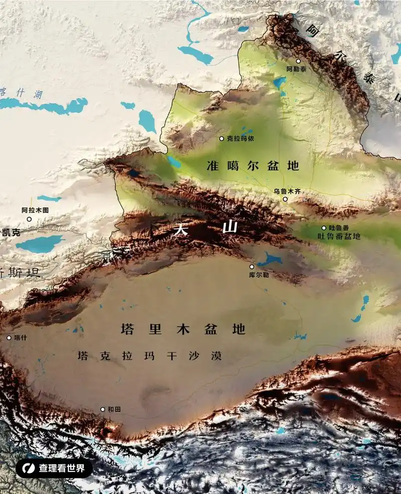 中国的四大盆地,四大高原和三大平原