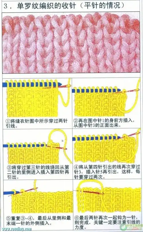 毛衣编织图解大全(超多图片)