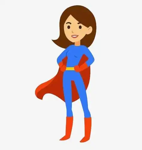 妈妈超人怎么画简笔画